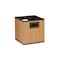 Household Essentials Woven Bamboo Storage Cube Basket Set